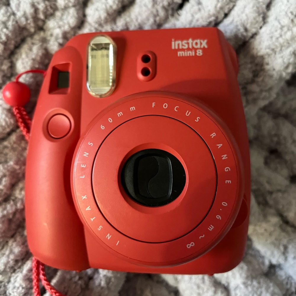 Instax mini 8 film camera (comes w/ film)